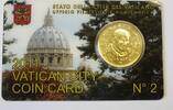 Vatikan, Vatikanstadt 50 Cent 2011 Papst Benedikt XVI ST in Coincard 4.33 £  +  16.47 £ shipping