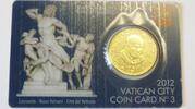 Vatikan, Vatikanstadt 50 Cent 2012 Papst Benedikt XVI ST in Coincard 4.33 £  +  16.47 £ shipping
