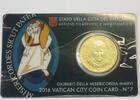 Vatikan, Vatikanstadt 50 Cent 2016 Papst Franziskus ST in Coincard 4.33 £  +  16.47 £ shipping