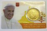 Vatikan, Vatikanstadt 50 Cent 2017 Papst Franziskus ST in Coincard 6.07 £  +  16.47 £ shipping