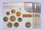 Deutschland, BRD, Germany 5 x 5,88 Euro Euro-Kursmünzensatz Set + 2 Euro Gedenkmünze Bayern -
