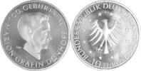Deutschland, Germany, BRD 10 Euro 100. Geburtstag von Gräfin Dönhoff -