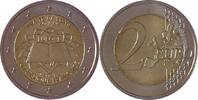 Frankreich,France 2 Euro 50 Jahre Römische Verträge zur Gründung der Europäischen Gemeinschaft -