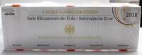 Deutschland, BRD, Germany 5 x 5 Euro Set - Subtropische Zone -