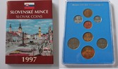 Slowakei 18,80 Kronen Kursmünzensatz - Slovenske Mince (Slovak Coins) -