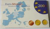 Deutschland, BRD, Germany 5,88 Euro offizieller Euro-Kursmünzensatz + 2 Euro Gedenkmünze Schleswig-Holstein -