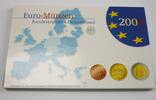 Deutschland, BRD, Germany 5,88 Euro offizieller Euro-Kursmünzensatz + 2 Euro Gedenkmünze Schleswig-Holstein -