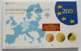 Deutschland, BRD, Germany 5,88 Euro offizieller Euro-Kursmünzensatz + 2 Euro Gedenkmünze Saarland -