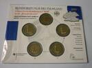 Deutschland, BRD, Germany 5 x 2 Euro Gedenkmünzen Set (A,D,F,G,J) - Hamburg -