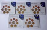 Deutschland/ Bundesrepublik 5 x 3,88 Euro Euro-Kursmünzensatz Set -