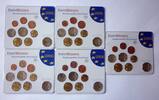 Deutschland/ Bundesrepublik 5x 5,88 Euro Euro-Kursmünzensatz Set - + 2 Euro Gedenkmünze Schleswig-Holstein -