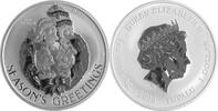 Tuvalu 1 Dollar 1 oz Simpsons (Season's Greetings/ Weihnachtsgrüße) -