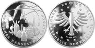 Deutschland, BRD, Germany 20 Euro 800 Jahre Hansestadt Rostock -