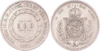 Brasilien 500 Reis Peter II. 1831-1889 -