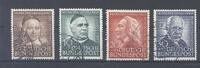 Deutschland ab 1945 Bund Michel Nummer 173-76 Wohlfahrt 1953 gestempelt -