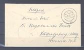 Deutschland vor 1945 Dt. Feldpost 2. WK, Brief 1943 Stab Eisenbahn Panzerzug Tarnstempel -