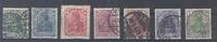 Deutschland vor 1945 Dt. Reich, gestempelter Posten aus 140-53 mit 144-49 I, geprüft -