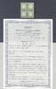 Deutschland vor 1945 Dt. Reich Michel Nummer 23b, 1 Kreuzer **/* Viererblock, FA BPP -