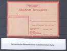 Deutschland vor 1945 Dt. Feldpost 2. WK, Eilnachrichten- Lebenszeichenkarte Tschechien -