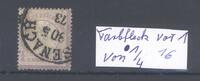 Deutschland vor 1945 Dt. Reich Michel Nummer 16, 1-4 Gr. starke Besonderheit, geprüft BPP -