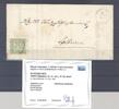 Deutschland vor 1945 Württemberg, Brief mit Michel Nummer 30 mit PF als EF, Befund BPP -