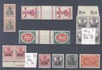 Deutschland vor 1945 Dt. Reich, ** Posten aus 1916-20 auf Steckkarte, einiges geprüft -