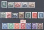 Deutschland vor 1945 Dt. Reich, */** Posten besserer Sätze aus 1924-32 auf Steckkarte -