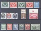 Deutschland vor 1945 Dt. Reich, ** Posten aus 1924-32 auf Steckkarte -