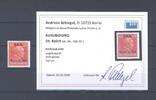 Deutschland vor 1945 Dt. Reich Mi.Nr. 408 AF I, 15 Pfg. mit dem Aufdruckfehler I * Befund BPP -
