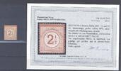 Deutschland vor 1945 Dt. Reich Michel Nr. 29 IV, 2 1-2 Gr. PF IV ungebraucht *, Befund BPP -