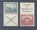 Deutschland vor 1945 Dt. Reich Zusammendruck Michel Nr. S 80 und S 82 aus Nothilfe 1930 ** -