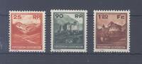 Europa und Alle Welt Liechtenstein Michel Nummer 119-21, Freimarken 1933 ungebraucht * -