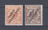 Deutschland vor 1945 Dt. Kolonien DSWA Michel Nummer I-II, Freimarken 1898 ungebraucht * -