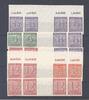 Deutschland ab 1945 SBZ Zusammendrucke Michel Nummer W Zd 3-7 aus 1945 ** -