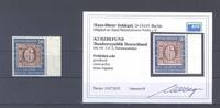 Deutschland ab 1945 Bund Michel Nr. 115 II, 30 Pfg. 1949 mit Plattenfehler I **, Befund BPP -