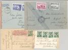 Deutschland vor 1945 Dt. Bes. 2. WK Serbien, 4 verschiedene Belege als Posten -