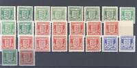 Deutschland vor 1945 Dt. Bes. 2. WK Guernsey, ** Posten aus Michel Nummer 1-3 -