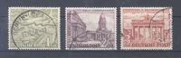 Deutschland ab 1945 Berlin Michel Nummer 57-59x aus Bauten 1949 gestempelt, signiert -