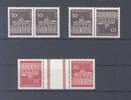 Deutschland ab 1945 Berlin Michel Nr. 286 I und 288 I aus Brandenburger Tor 1966 **, gp. BPP -