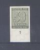 Deutschland ab 1945 SBZ Michel Nummer 135 Xb U, 30 Pfg. Freimarke 1945 ungezähnt ** -