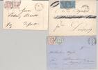 Deutschland vor 1945  Thurn & Taxis, 3 Briefe mit verschiedenen MeF und ... 42.91 £  +  4.33 £ shipping