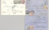 Deutschland vor 1945  Thurn & Taxis, 3 Briefe mit verschiedenen Mischfra... 42.91 £  +  4.33 £ shipping