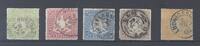Deutschland vor 1945  Württemberg Michel Nummer 30-34, Freimarken 1865 g... 77.59 £  +  4.33 £ shipping