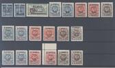 Deutschland vor 1945  Memel Michel Nummer 121-34 aus Freimarken 1923 **  94.93 £  +  4.33 £ shipping