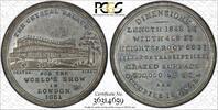 Great Britain Medal 1851 Medal Crystal Palace WM 30mm PCGS SP62 174.98 £  +  18.62 £ shipping