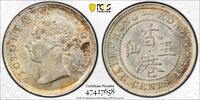 Hong Kong 5C 1892 Victoria PCGS MS62 163.82 £  +  18.62 £ shipping