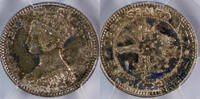 Hong Kong 10C Hong Kong Victoria 1880H KM-6.3 -