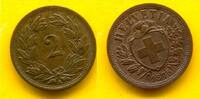 Schweiz 2 Rappen -