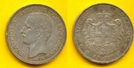 Griechenland 5 Drachmen George I -