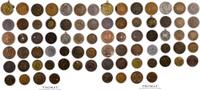 France Medal - Napoleon III - Lot of 38 satirical medals and coins Médaille Satirique  Bel ensemble